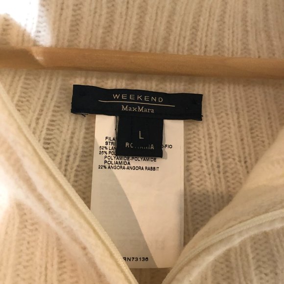 Amazing MaxMara Cream Sweater - Picture 3 of 10